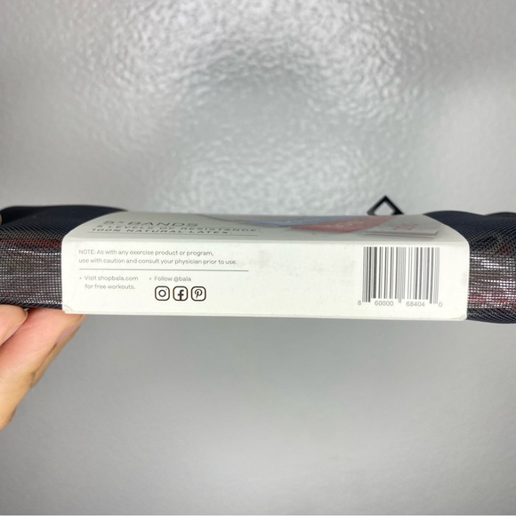 New 5 Bala Resistance Bands in Mesh Carry Case - Picture 5 of 5